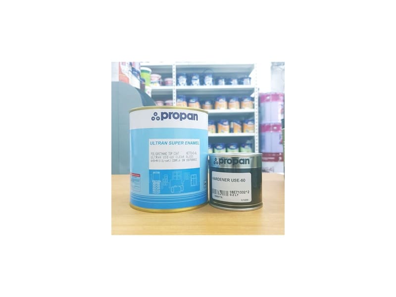 Foto produk ULTRAN USE 60 CLEAR GLOSS 1 LTR varian 1 LTR, CLEAR GLOSS, kayu