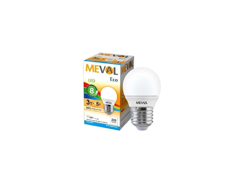 Foto produk LAMPU MEVAL ECO LED 3W DAYLIGHT varian 3W