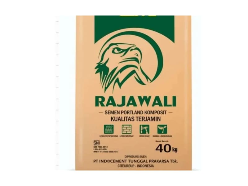 Kemasan Semen Rajawali PCC 40kg